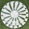 Lot de grandes assiettes RAYA vert – Image 2