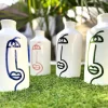 Vase cylindre VIZA vert – Image 2